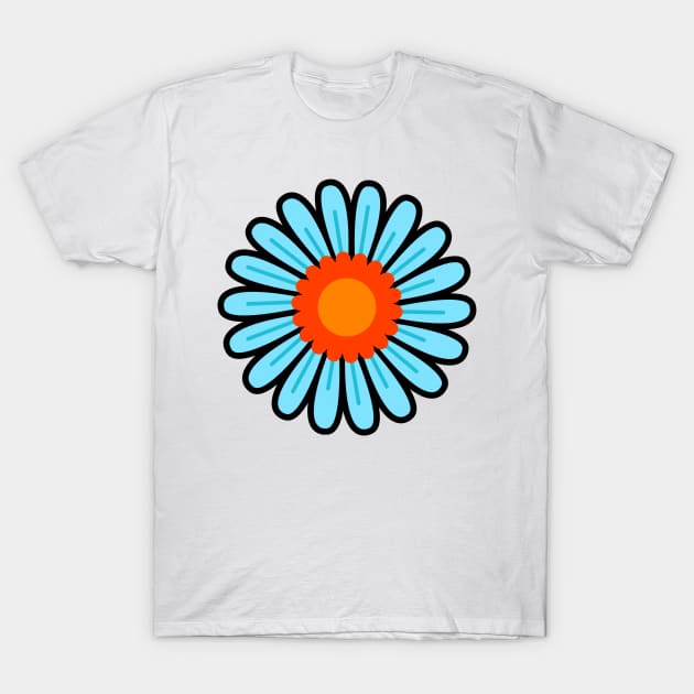 Flower Art T-Shirt by Design Anbay